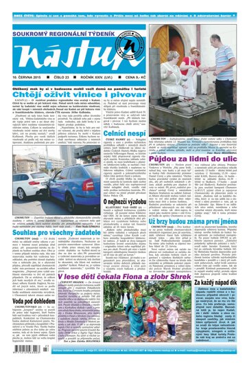 Obálka e-magazínu Nástup 23/2015