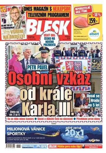 Obálka e-magazínu Blesk 10.3.2023