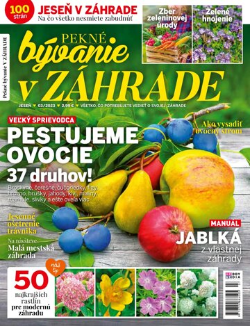 Obálka e-magazínu Pekné bývanie v záhrade 3/2023