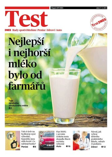 Obálka e-magazínu TEST DNES - 17.3.2015