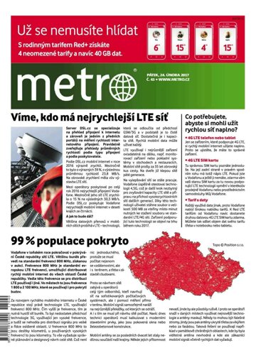 Obálka e-magazínu deník METRO 24.2.2017