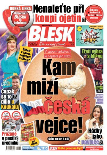 Obálka e-magazínu Blesk 4.11.2019