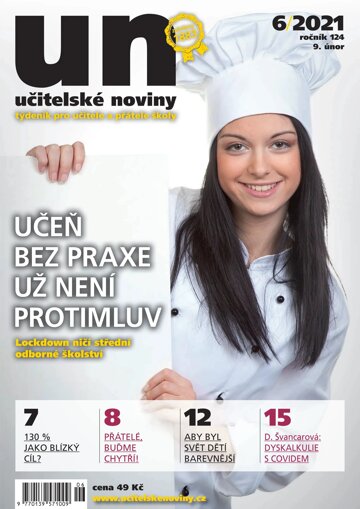 Obálka e-magazínu Učitelské noviny 6/2021