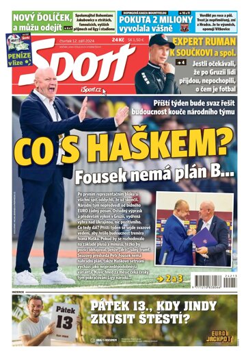 Obálka e-magazínu Sport 12.9.2024