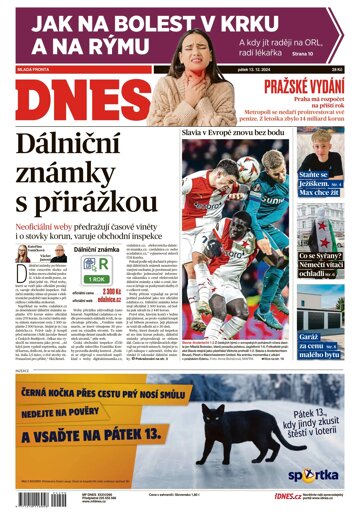 Obálka e-magazínu MF Dnes 13.12.2024