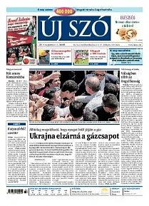 Obálka e-magazínu Új Szó 11.8.2014