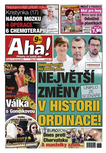 Obálka e-magazínu AHA! 17.6.2016