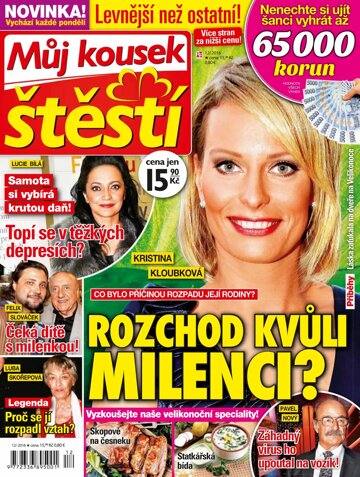 Obálka e-magazínu Můj kousek štěstí 12/16