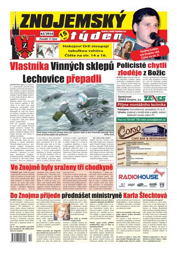 Obálka e-magazínu Znojemský týden 42/2016