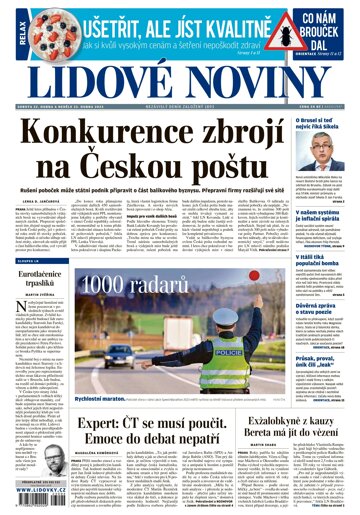 Obálka e-magazínu Lidové noviny 22.4.2023