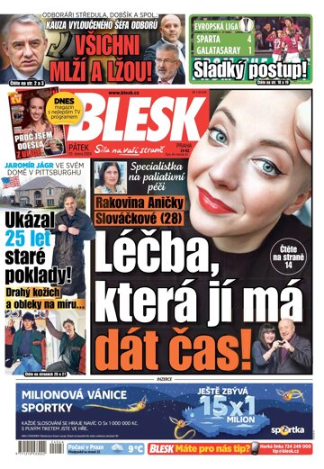 Obálka e-magazínu Blesk 23.2.2024