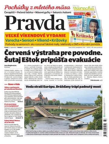 Obálka e-magazínu Pravda 13. 09. 2024