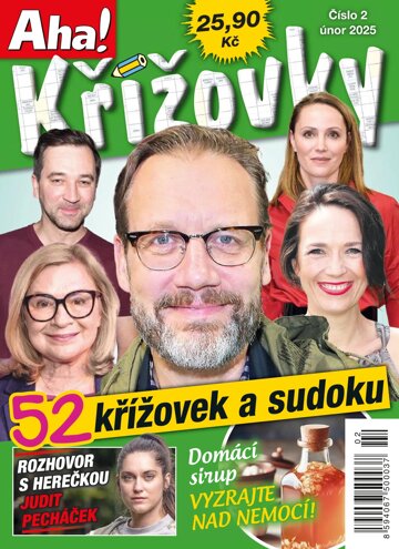 Obálka e-magazínu Aha! křížovky 2/2025