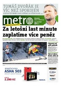 Obálka e-magazínu deník METRO 11.3.2014