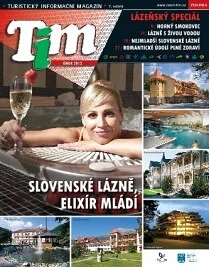 Obálka e-magazínu TIM Magazín - SLovenské lázně