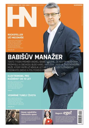 Obálka e-magazínu Hospodářské noviny 073 - 12.4.2019