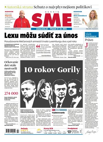 Obálka e-magazínu SME 17-12-221