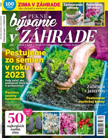 Obálka e-magazínu Pekné bývanie v záhrade 4/2022