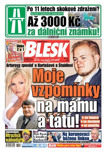 Obálka e-magazínu Blesk 6.5.2023