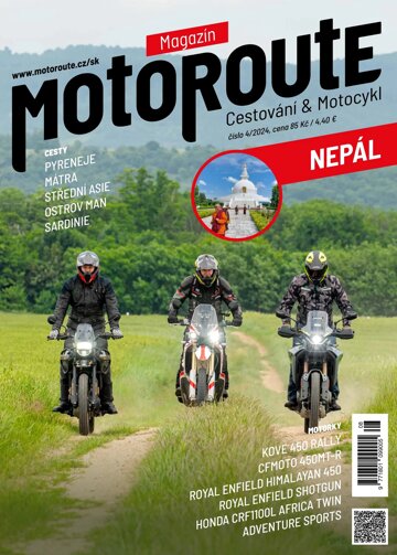 Obálka e-magazínu MotoRoute Magazín 4/2024