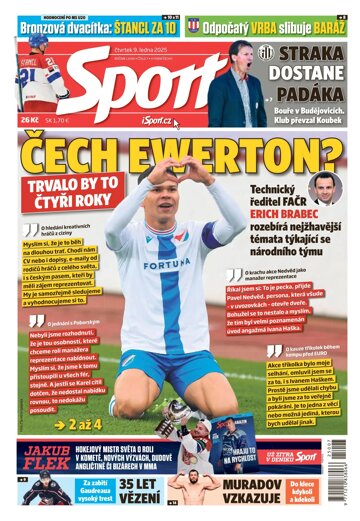 Obálka e-magazínu Sport 9.1.2025