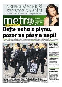 Obálka e-magazínu deník METRO 8.1.2014