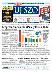 Obálka e-magazínu Új Szó 26.5.2014