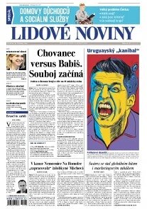 Obálka e-magazínu Lidové noviny 26.6.2014