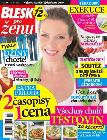 Obálka e-magazínu Blesk pro ženy 4.5.2015