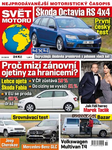 Obálka e-magazínu Svět motorů 14.12.2015