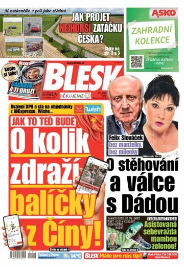 Obálka e-magazínu Blesk 19.5.2021