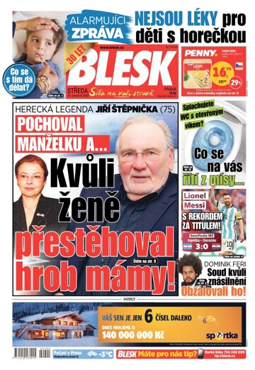 Obálka e-magazínu Blesk 14.12.2022