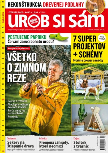 Obálka e-magazínu Urob si sám 2/2025