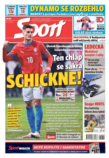 Obálka e-magazínu Sport 24.3.2025