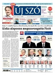 Obálka e-magazínu Új Szó 17.3.2014