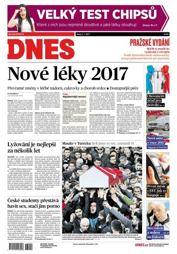 Obálka e-magazínu MF Dnes 3.1.2017