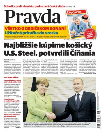 Obálka e-magazínu Pravda 3.5.2017