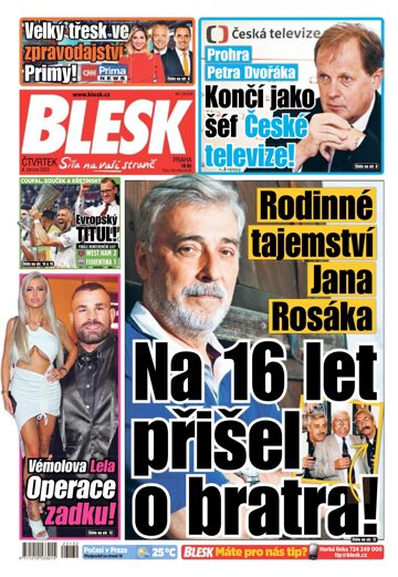 Obálka e-magazínu Blesk 8.6.2023