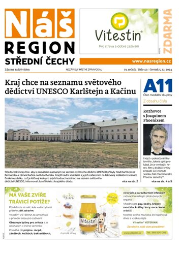 Obálka e-magazínu Náš Region - Střední Čechy 49/2024