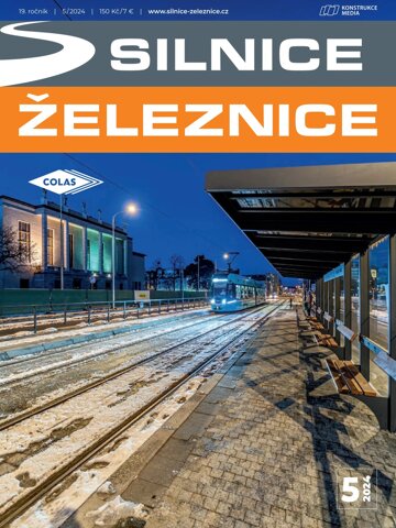 Obálka e-magazínu Silnice Železnice 5/2024