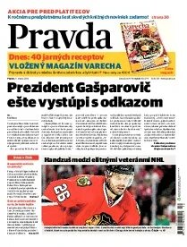 Obálka e-magazínu Pravda 21.3.2014