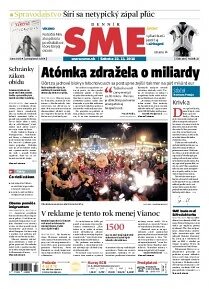 Obálka e-magazínu SME 22.11.2014