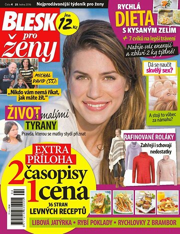 Obálka e-magazínu Bles pro ženy 25.1.2016