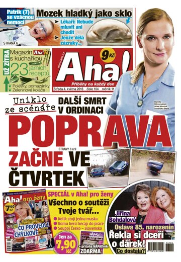 Obálka e-magazínu AHA! 4.5.2016