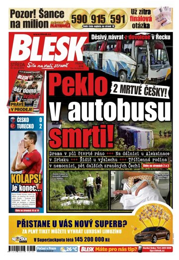 Obálka e-magazínu Blesk 22.6.2016