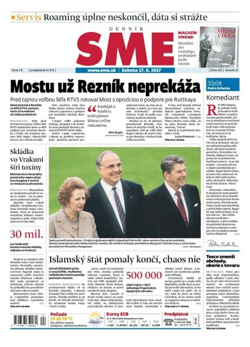 Obálka e-magazínu SME 17.6.2017