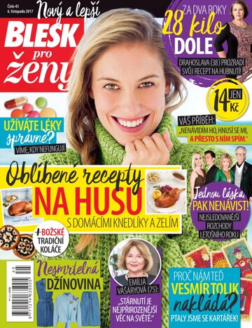 Obálka e-magazínu Blesk pro ženy 6.11.2017