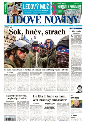 Obálka e-magazínu Lidové noviny 8.1.2021