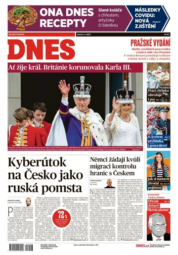 Obálka e-magazínu MF Dnes 9.5.2023