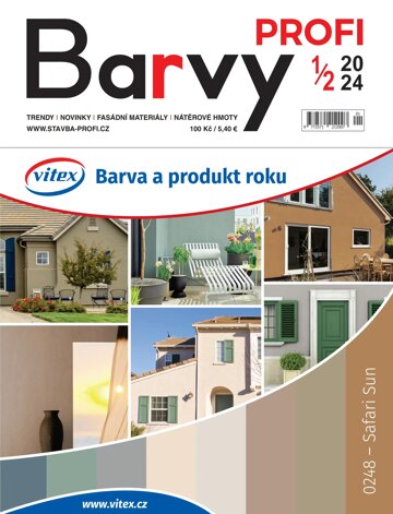 Obálka e-magazínu BARVY Profi 1-2/2024